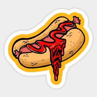 HOT DOG (Ketchup) Sticker